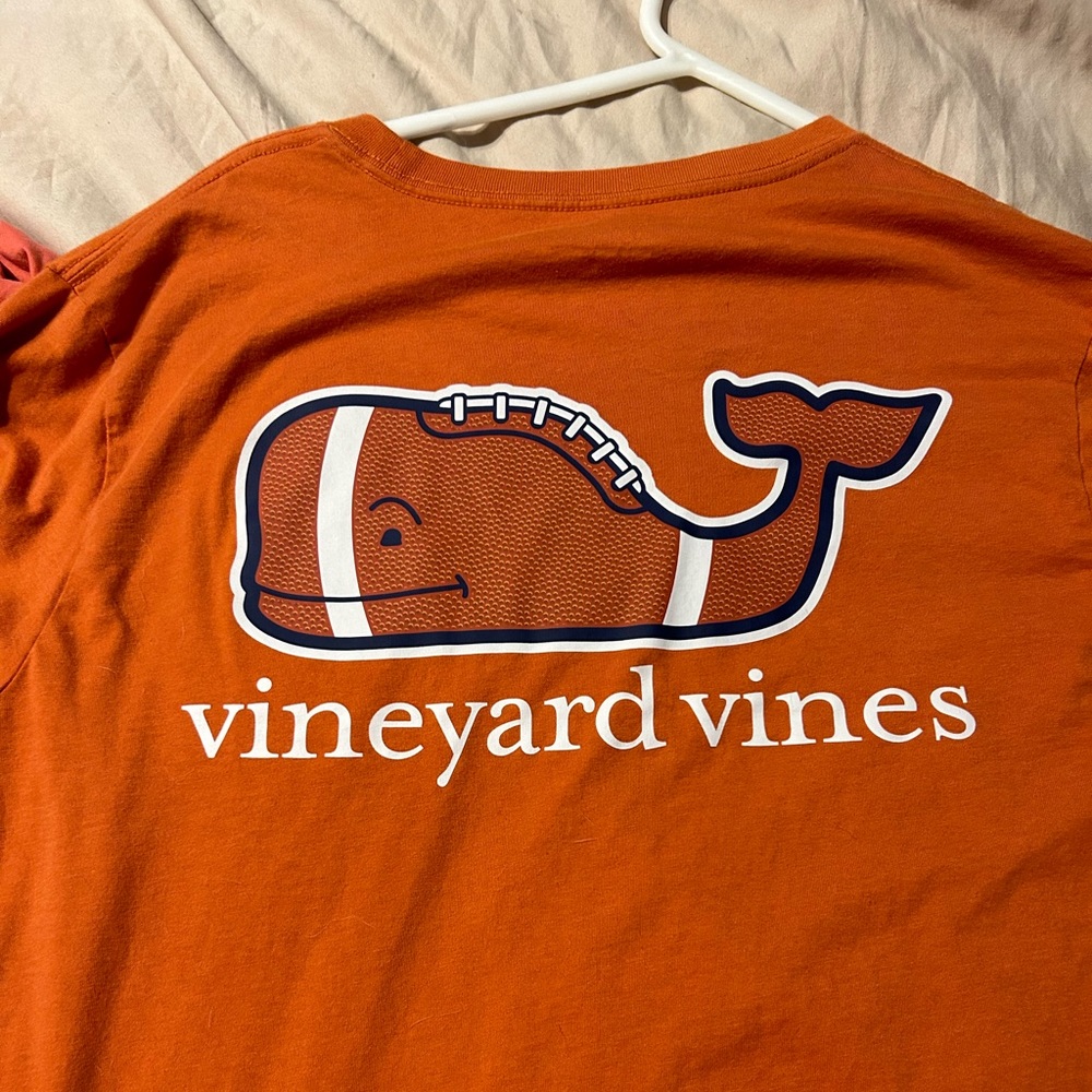 Vineyard Vines Football Long Sleeve T-Shirt